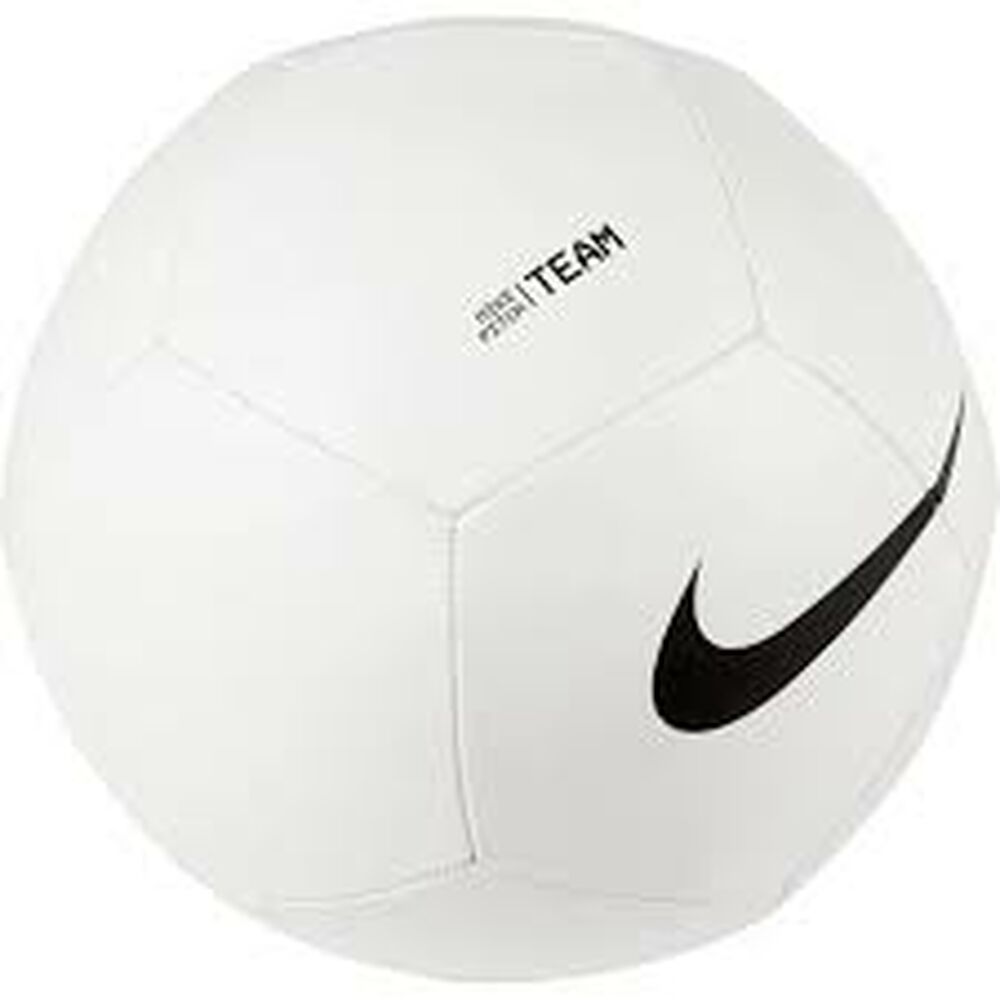 Pallone da Calcio Nike  PITCH TEAM DH9796 100 Bianco Pelle scamosciata sintetica (5) (Taglia unica)