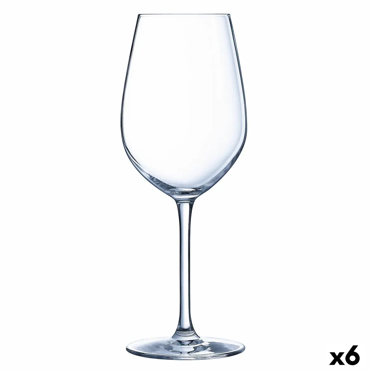 Calice per vino Evoque Trasparente 550 ml (6 Unità)