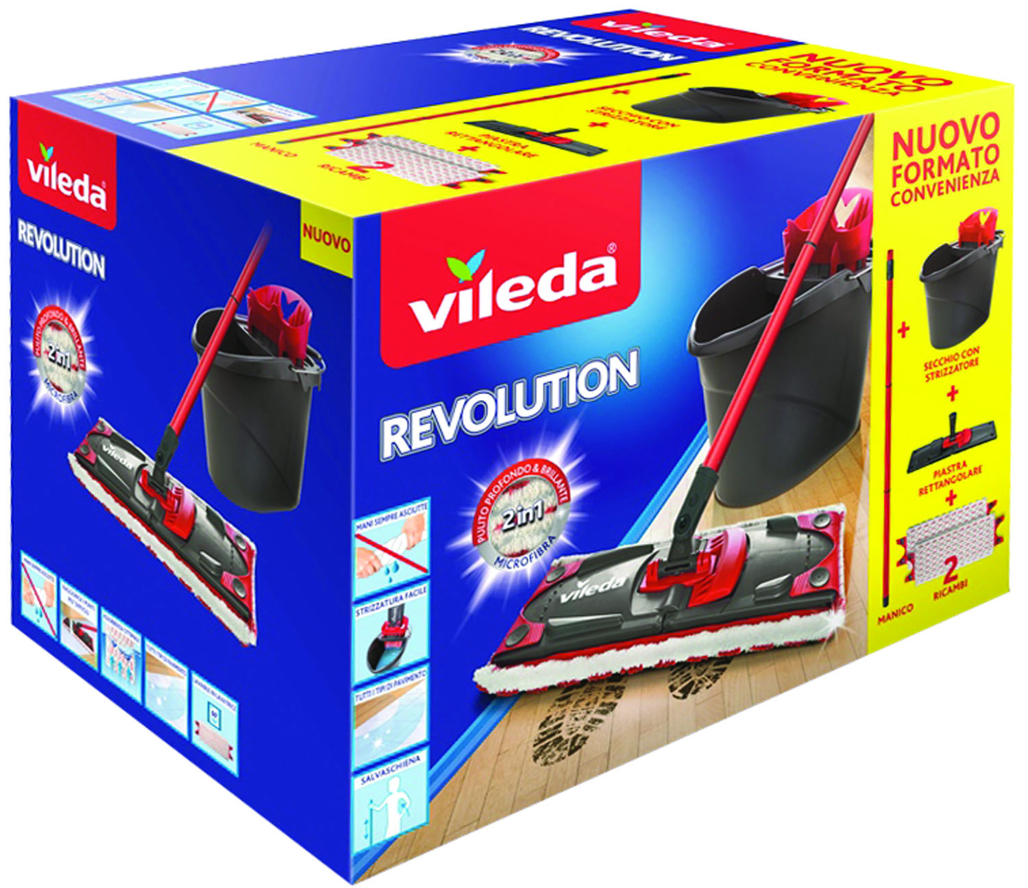 VILEDA SUPERMOCIO REVOLUTION BOX