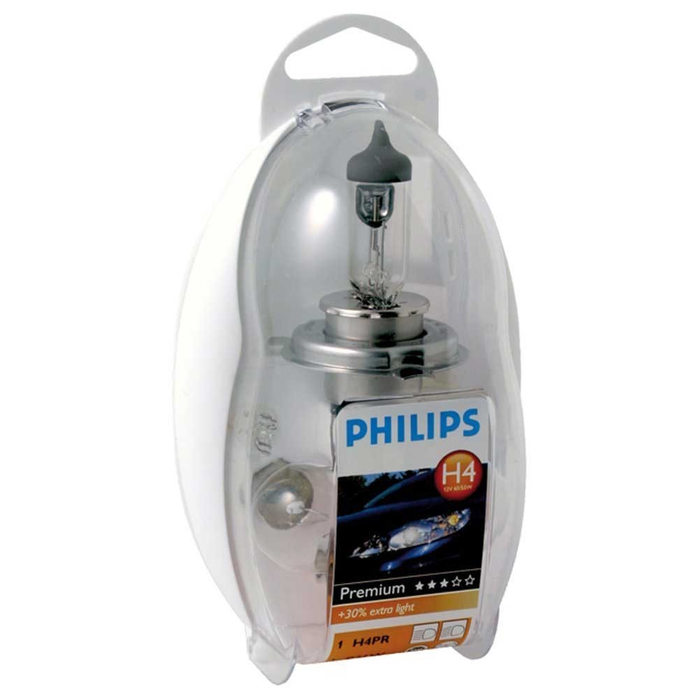Kit easy di sostituzione con lampadina Philips H4 in cofanetto modello 55473EKKM