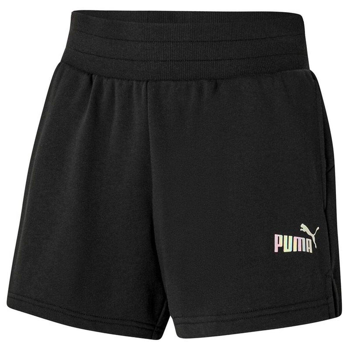 Pantaloncini Sportivi da Donna Puma Essentials Nova Shine Nero Donna