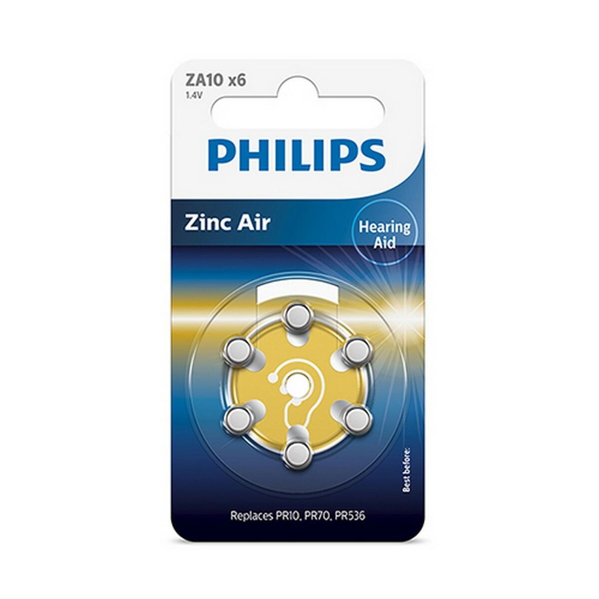 Batterie Philips Zinco (6 uds)