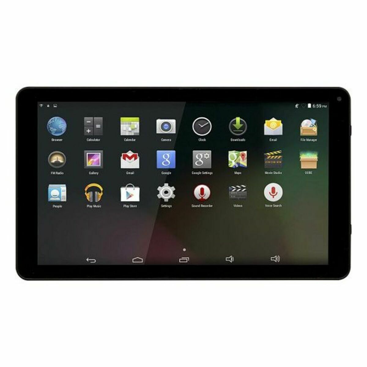Tablet Denver Electronics TAQ-10465 10.1" Quad Core 2 GB RAM 64 GB 2 GB RAM Nero Multicolore 64 GB