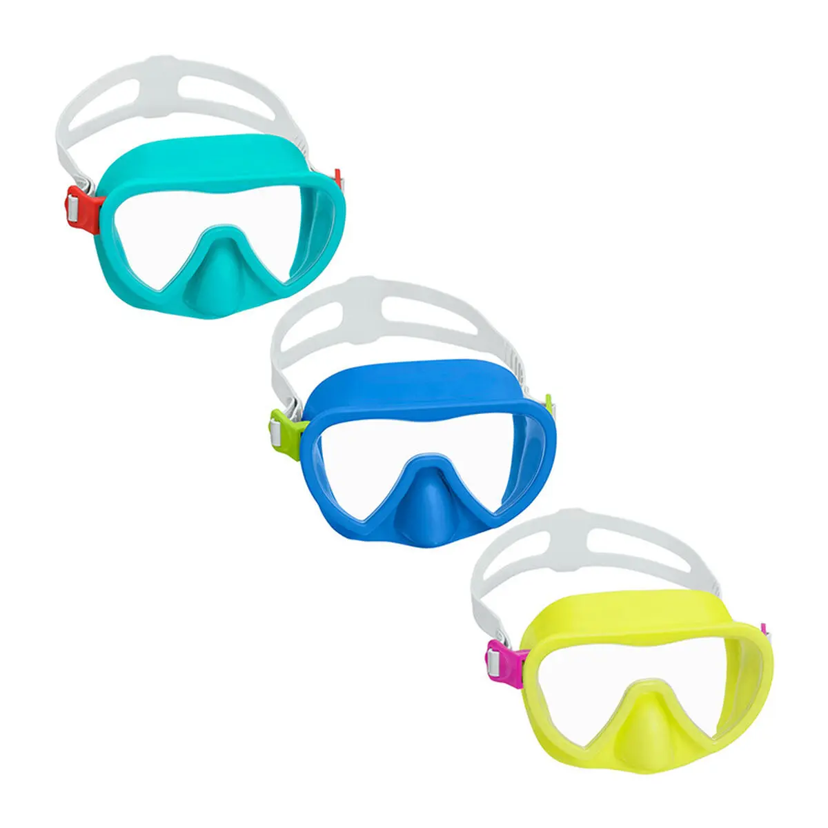 Maschera da immersione Bestway Per bambini Bianco Multicolore
