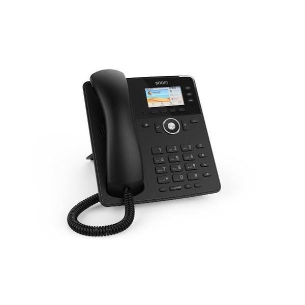 TELEFONO SNOM D717 W/O PS BLACK