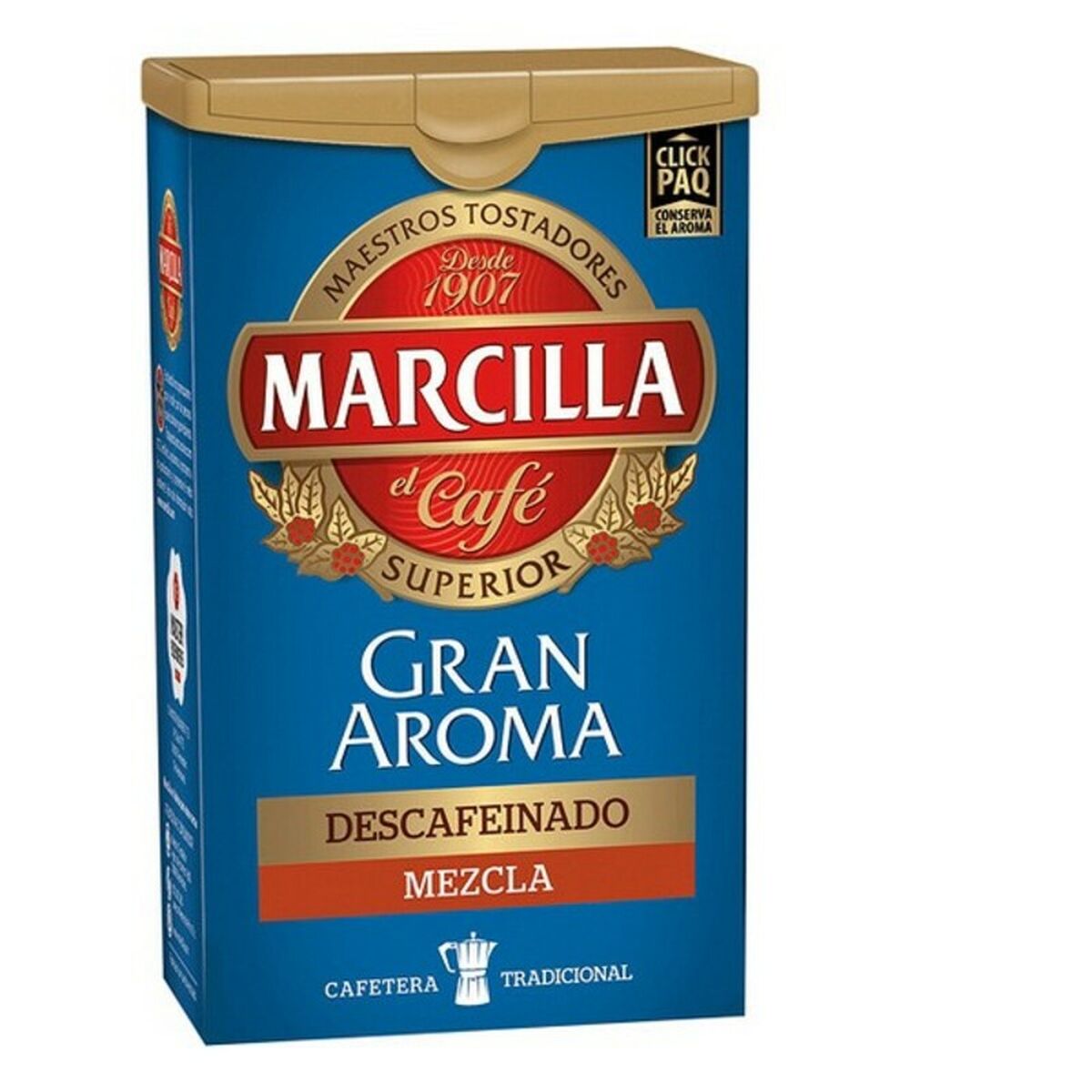 Caffè macinato Marcilla Decaffeinato (250 g)