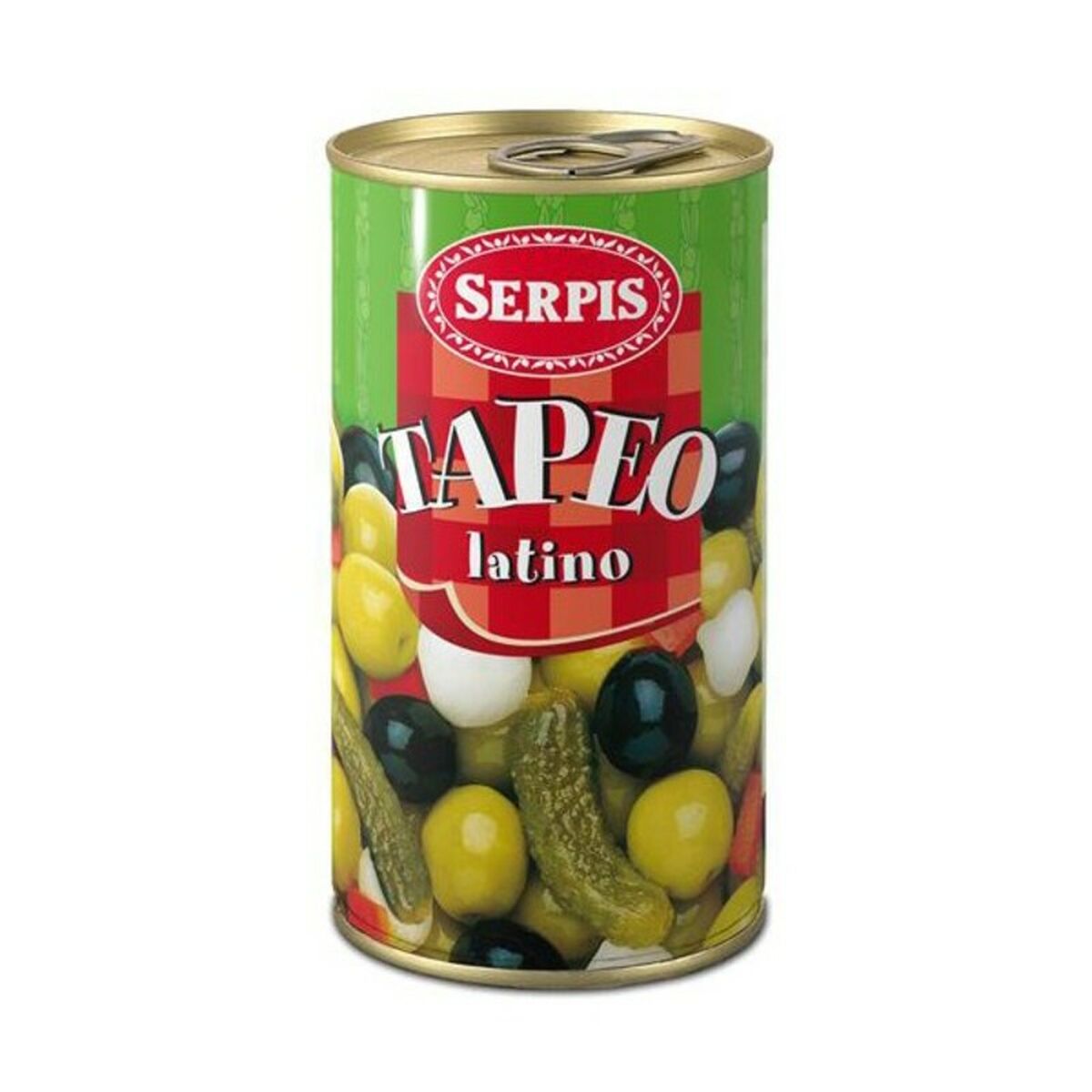 Assortimento di olive e altri sottaceti Serpis (150 g)