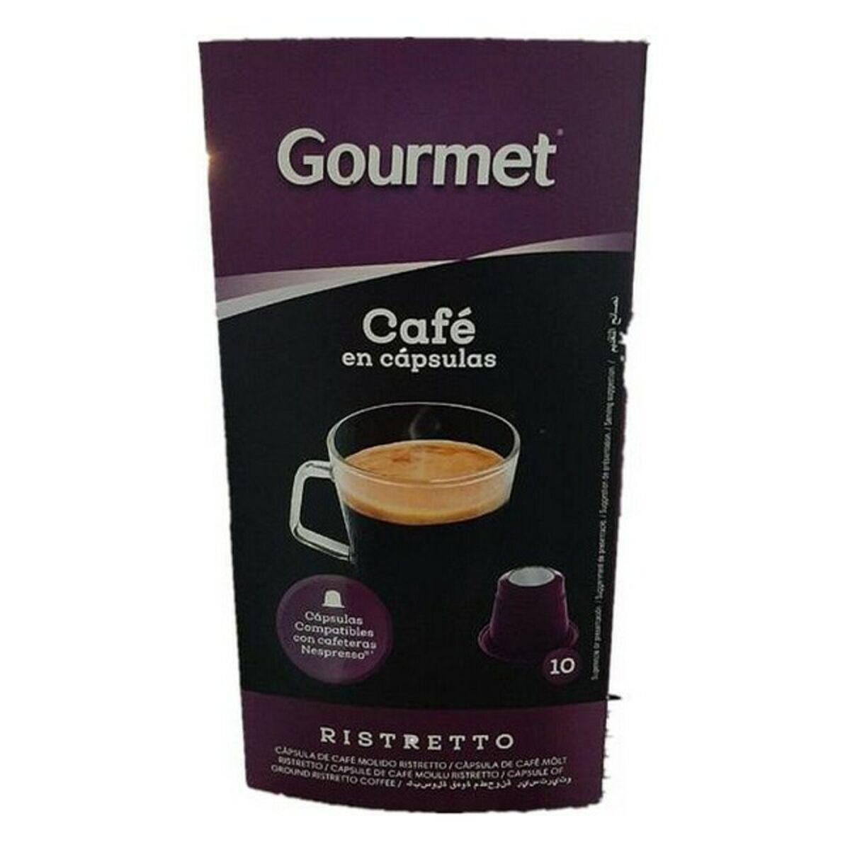 Capsule di caffè Gourmet Ristretto  (10 uds)