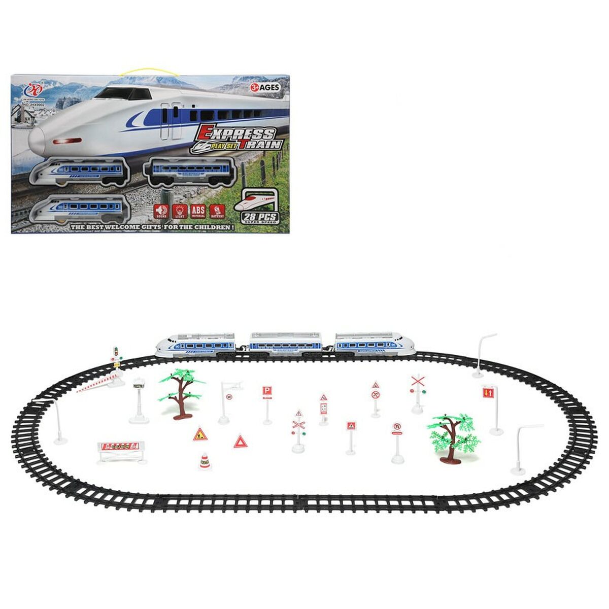 Tren con il circuito Express Playset Train