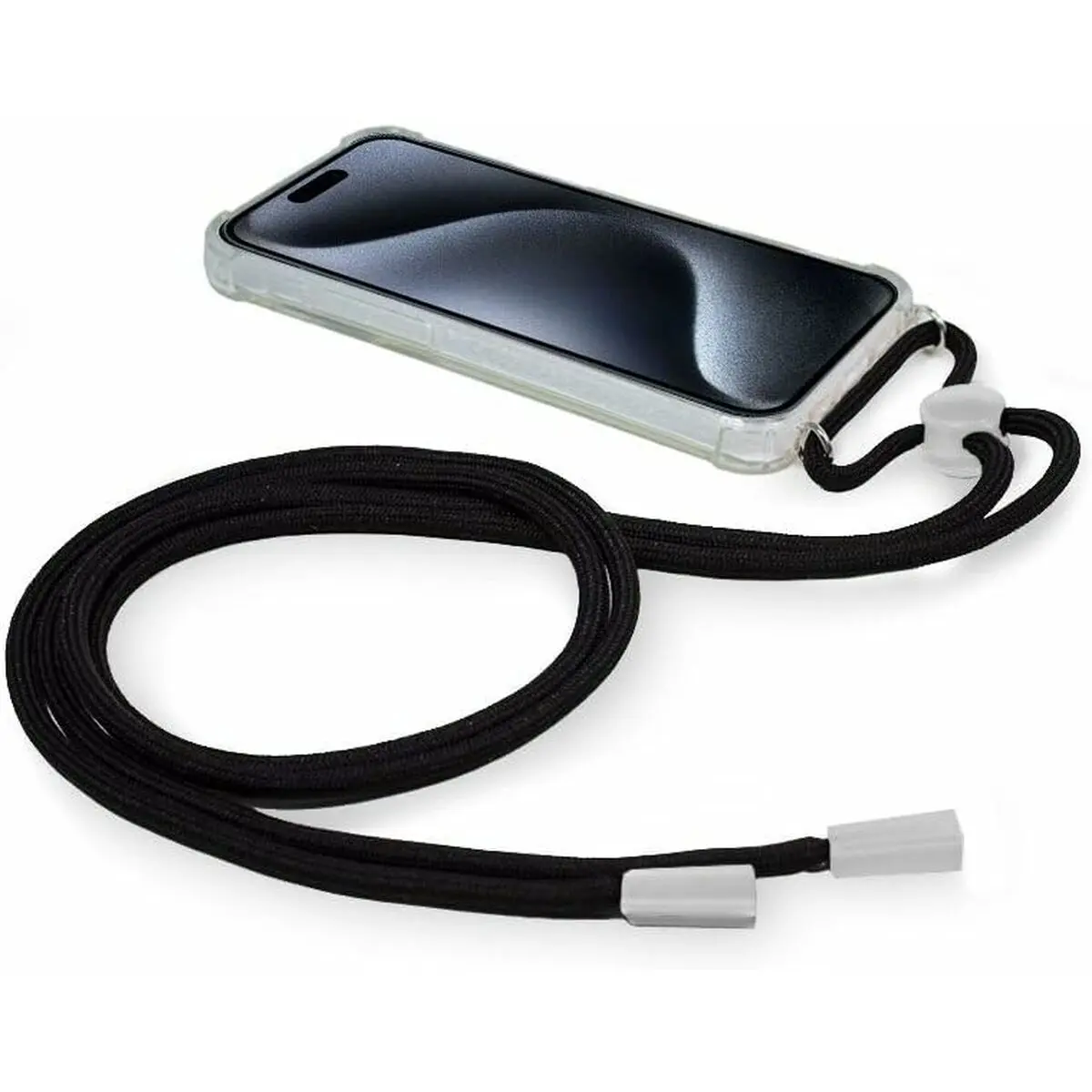 Custodia per Cellulare Cool iPhone 15 Pro Nero Apple