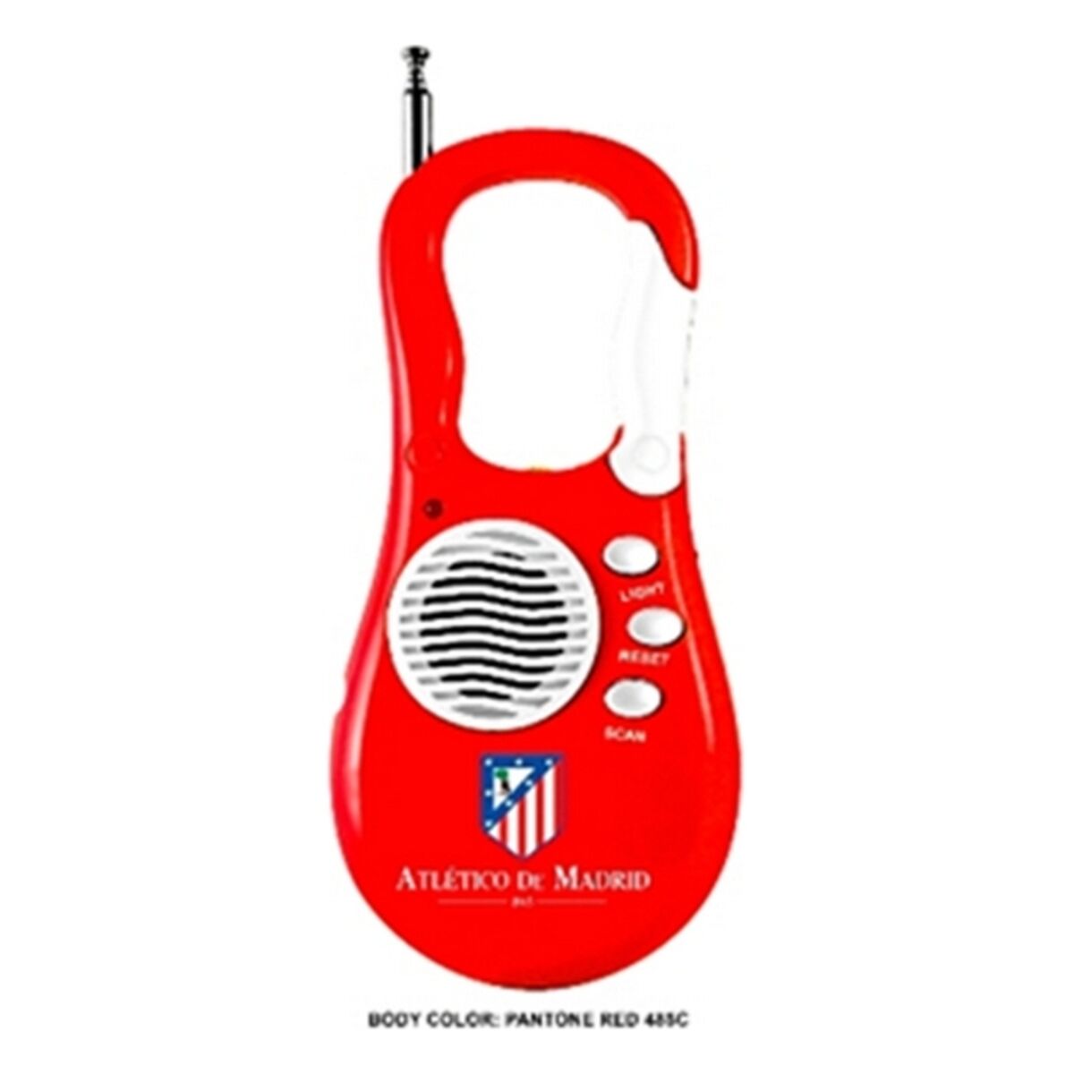 Radio Portatile Atlético Madrid Rosso