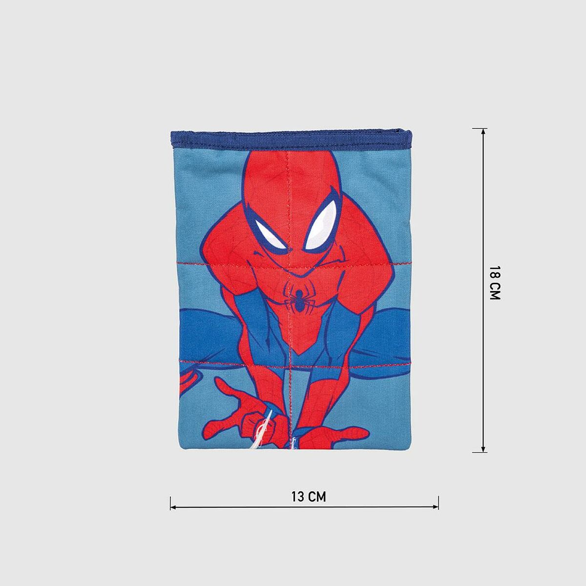 Borsa Spider-Man Rosso 13 x 18 x 1 cm