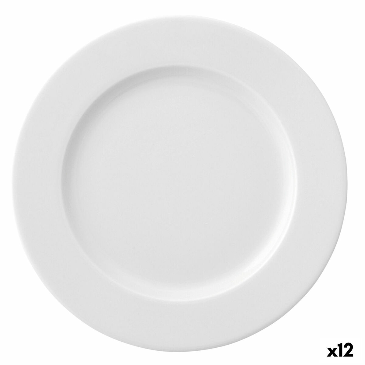 Piatto da pranzo Ariane Prime Bianco Ceramica Ø 17 cm (12 Unità)