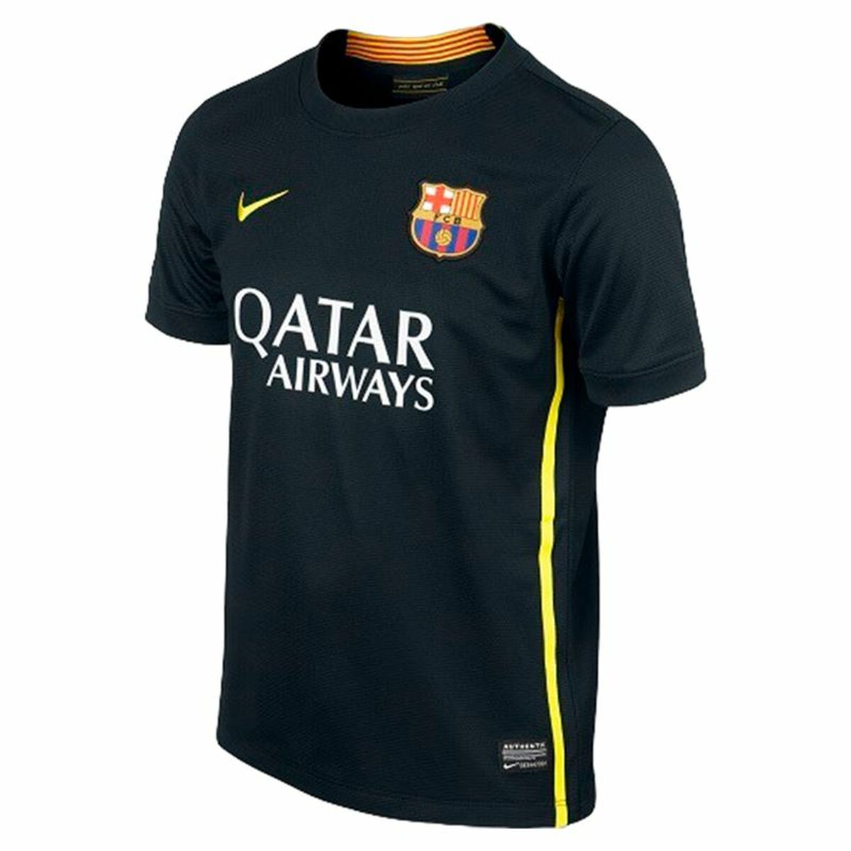 Maglia da Calcio a Maniche Corte Uomo Qatar Nike FC. Barcelona 2014