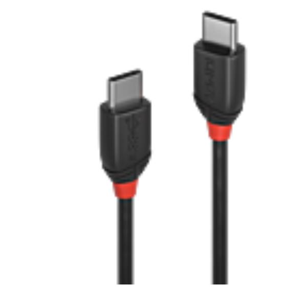 CAVO USB 3.1 3.1 C/C BLACK  1 5M