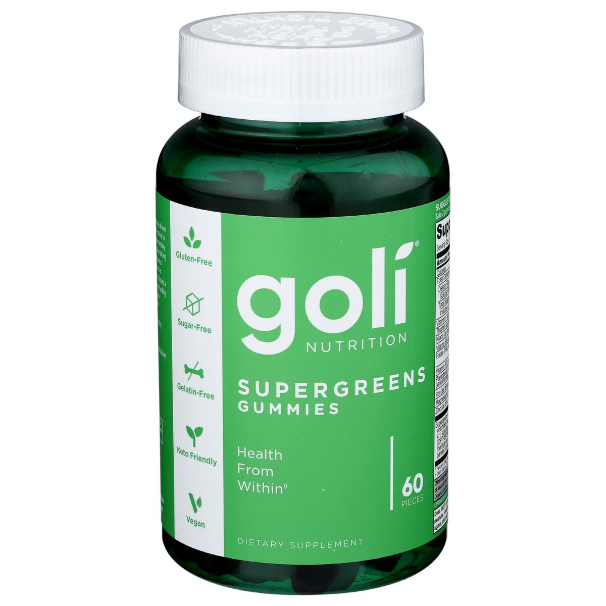 Integratori e vitamine Goli Nutrition Supergreens (60 Caramelle gommose)