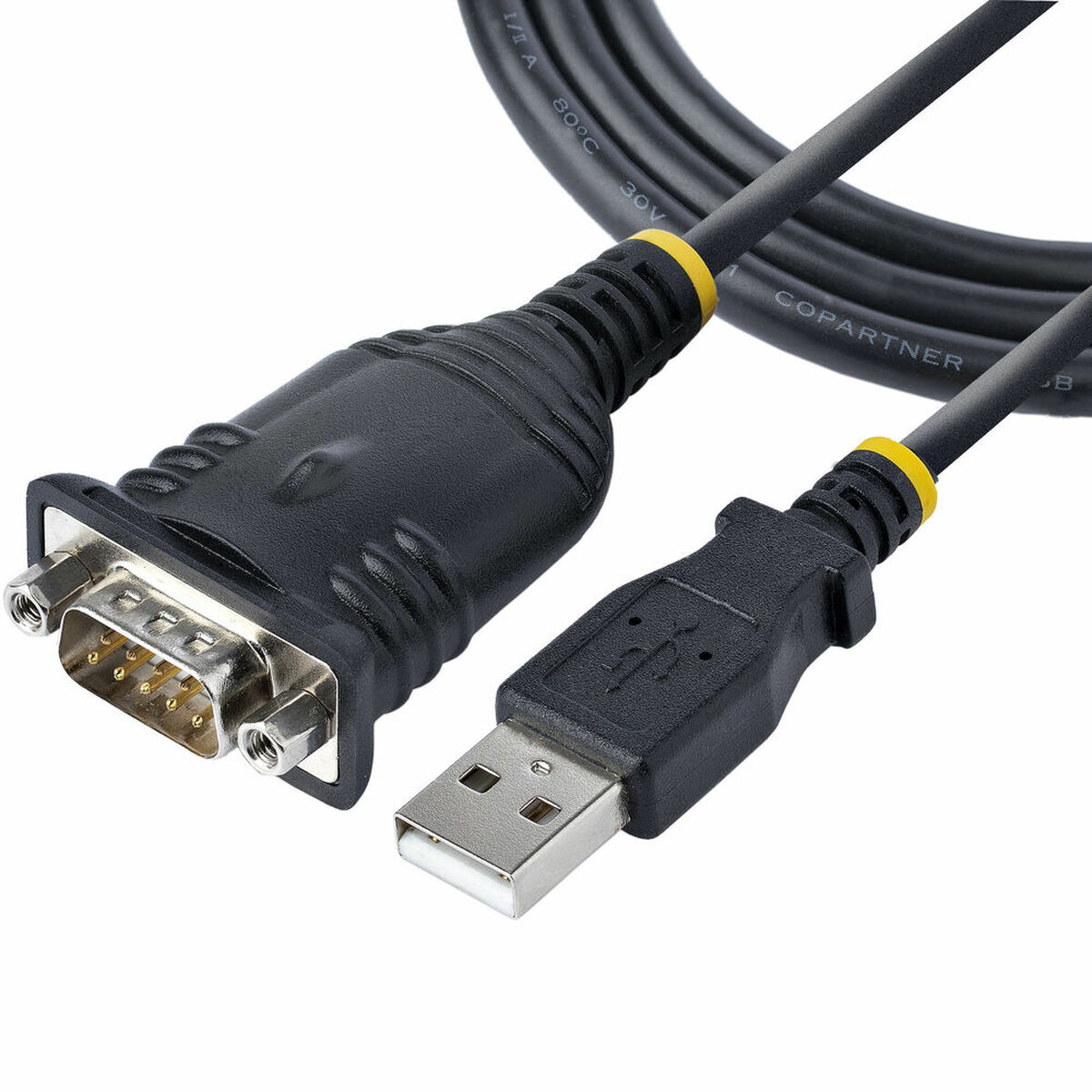 Cavo USB con Porta in Serie 1P3FP-USB-SERIAL Nero