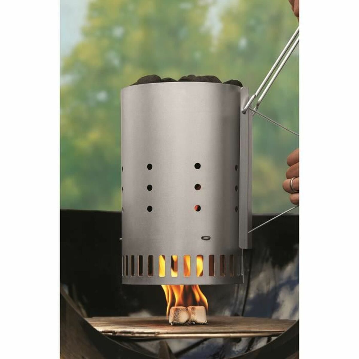 Ciminiera di Accensione per Barbecue Weber 7416 Alluminio