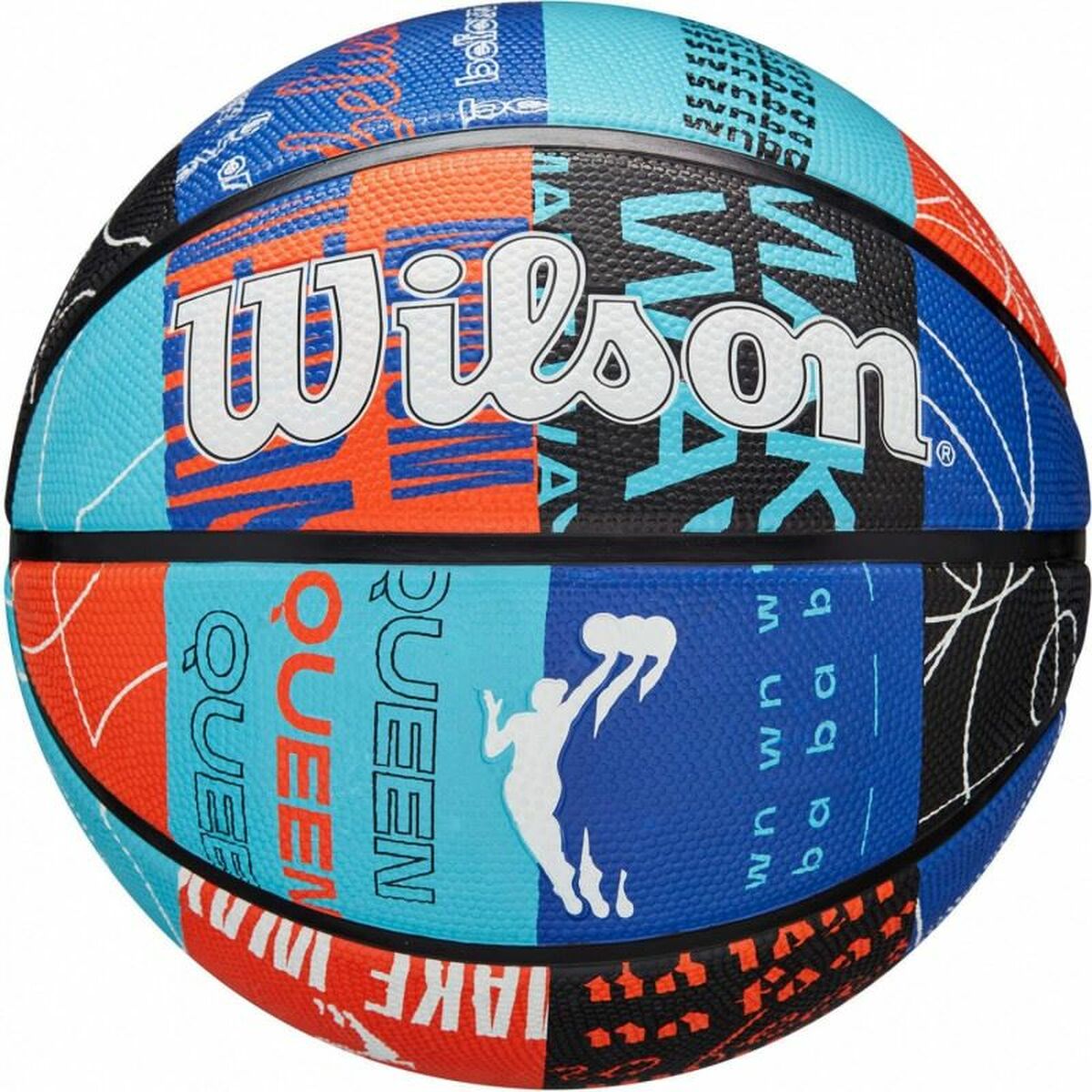 Pallone da Basket Wilson NBA Heir DNA Azzurro 6 Caucciù