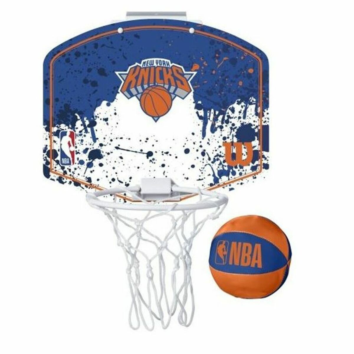 Cestello da Basket NY Knicks  Wilson WTBA1302NYK Azzurro