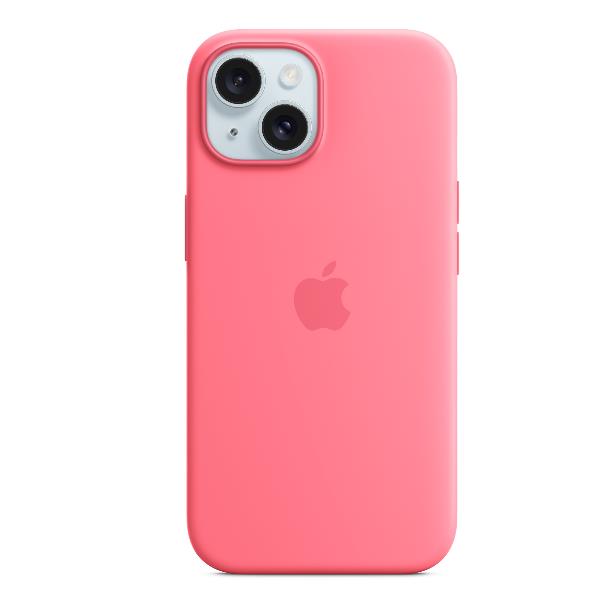 IPHONE15 PLUS SI CASE PINK
