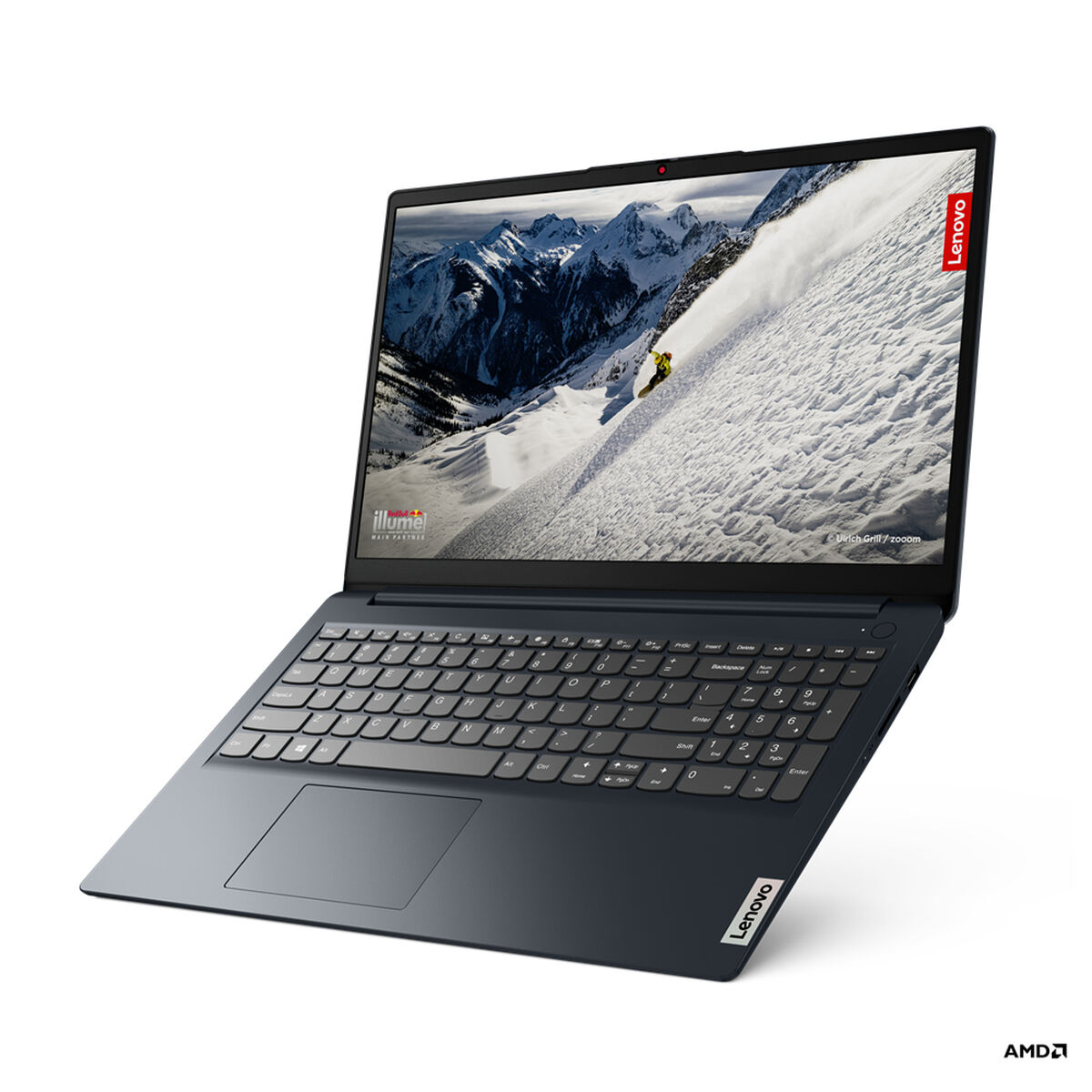 Notebook Lenovo IDEAPAD 1 R5 AMD Ryzen 5 5500U 8 GB RAM 512 GB SSD Qwerty in Spagnolo