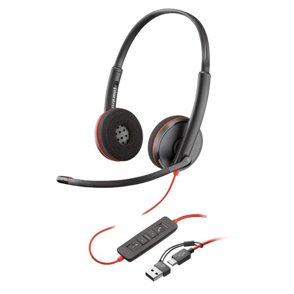 POLY BW 3220 STEREO USB-C HS +US