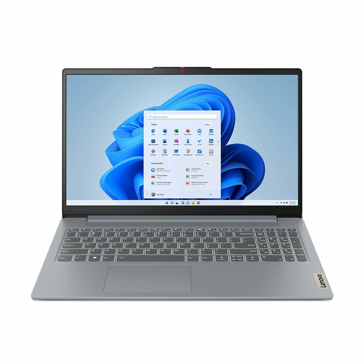 Notebook Lenovo IdeaPad Slim 3 15AMN8 Qwerty in Spagnolo AMD Ryzen 5 6600H 16 GB RAM 15,6" 512 GB SSD