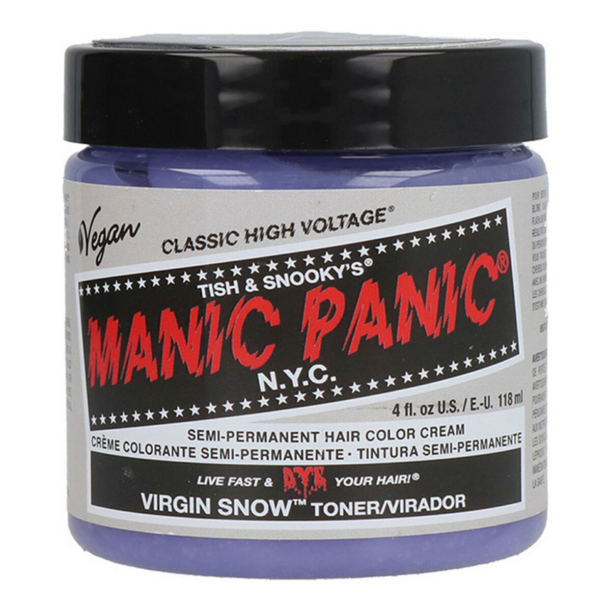Tintura Permanente Classic Manic Panic Virgin Snow (118 ml)