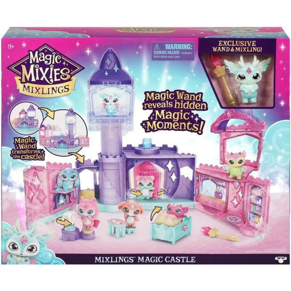 Casa in Miniatura Moose Toys Magic Mixies Mixlings Magisch Castello