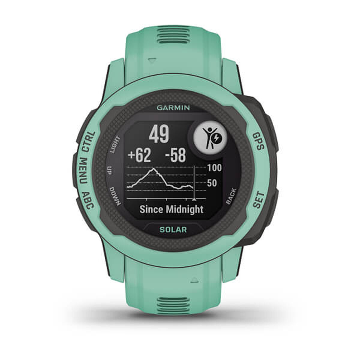 Smartwatch GARMIN Instinct 2S Solar Verde 0,79"