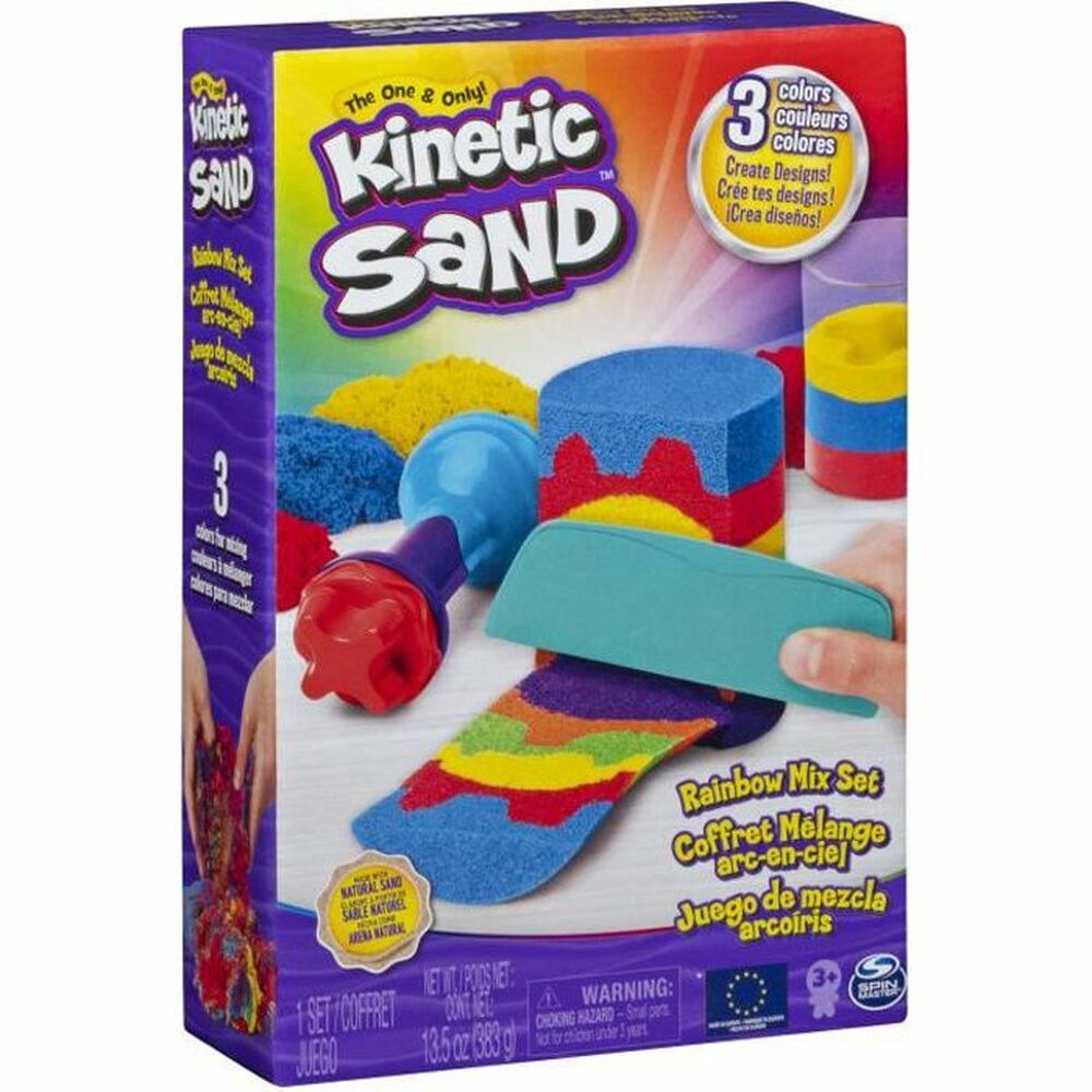 Sabbia Magica Kinetic Sand 6053691 Arcobaleno