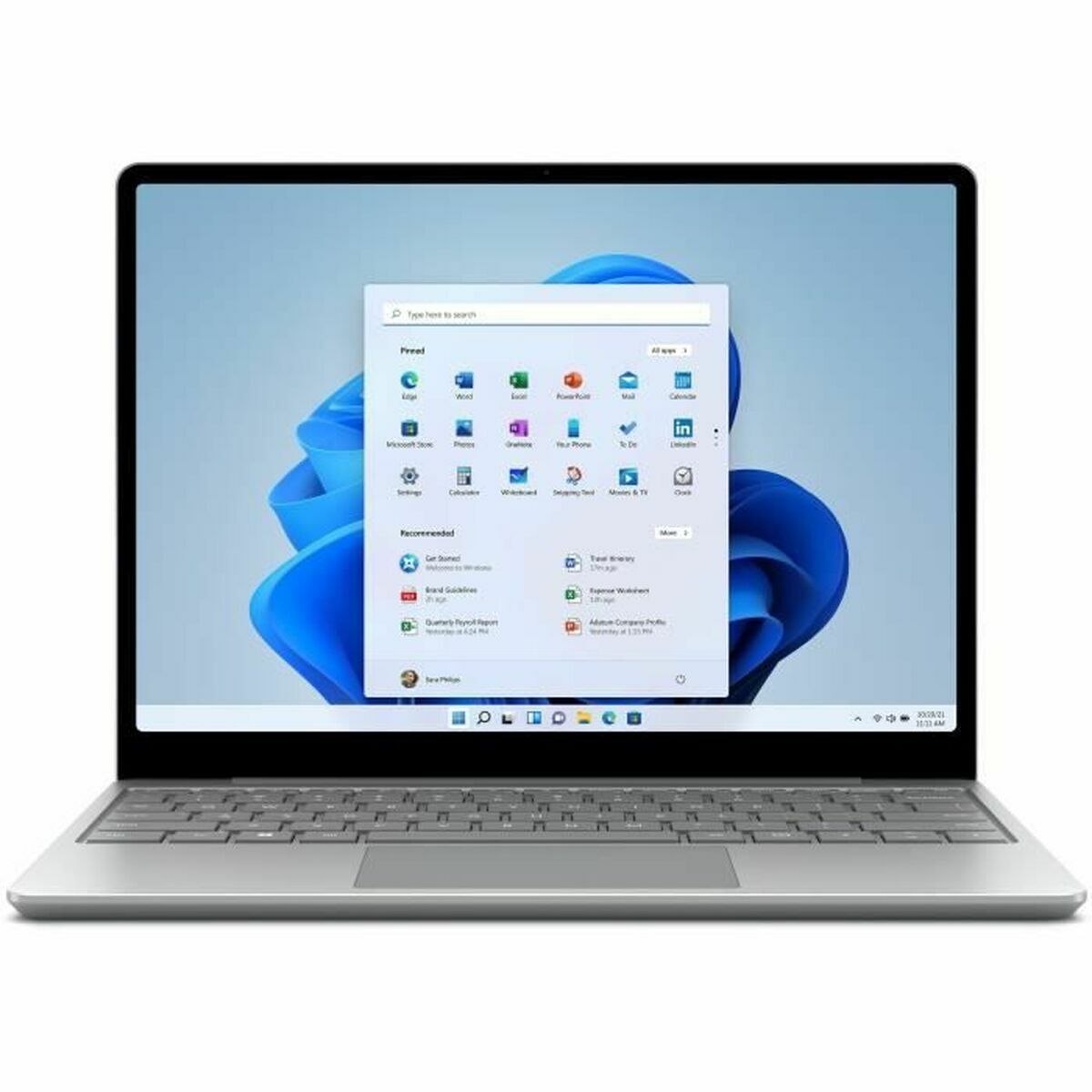 Notebook 2 in 1 Microsoft Surface Laptop Go 2 Azerty Francese 128 GB SSD 8 GB RAM Intel® Core™ i5 12,4"