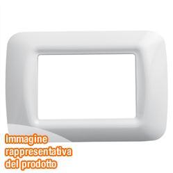 PLACCA 4 POS.BIANCO NUVOLA TOP SYST