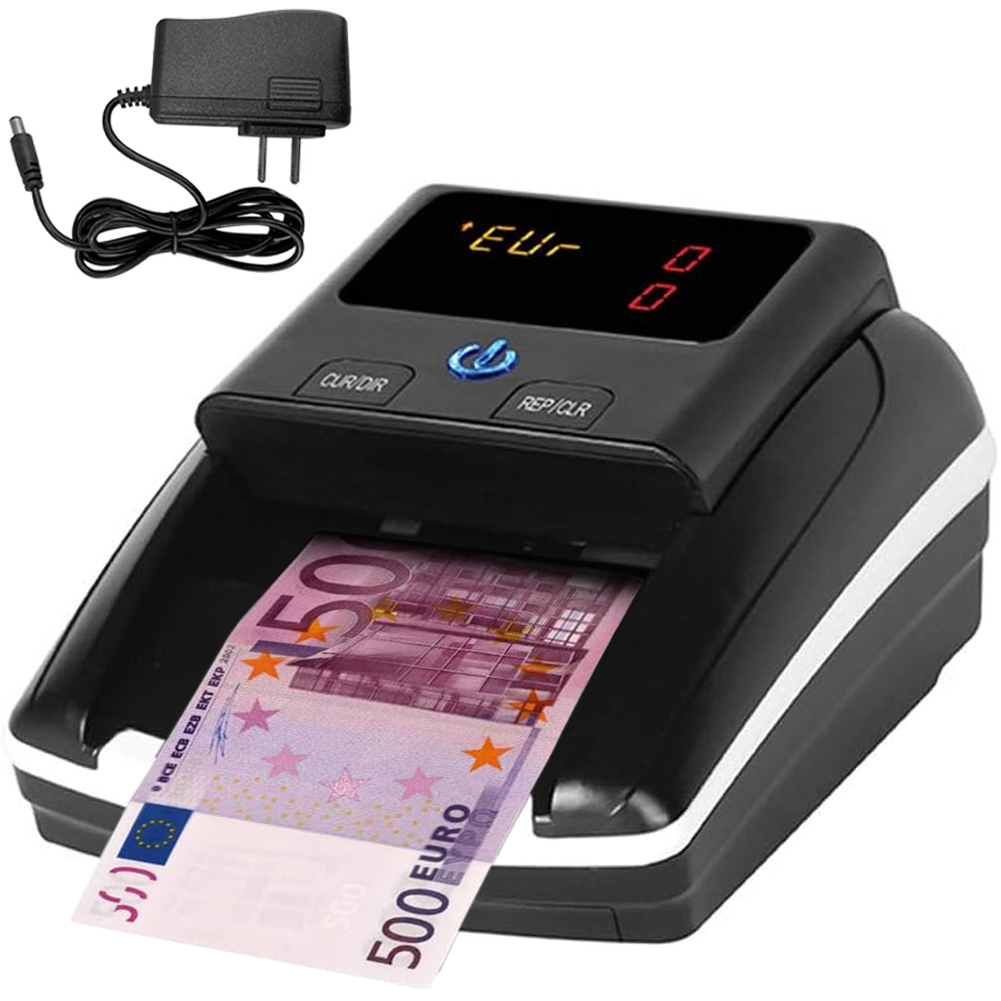 Verifica Banconote Detector e Conta Soldi Autenticatore Controlli Contraffazione (1)