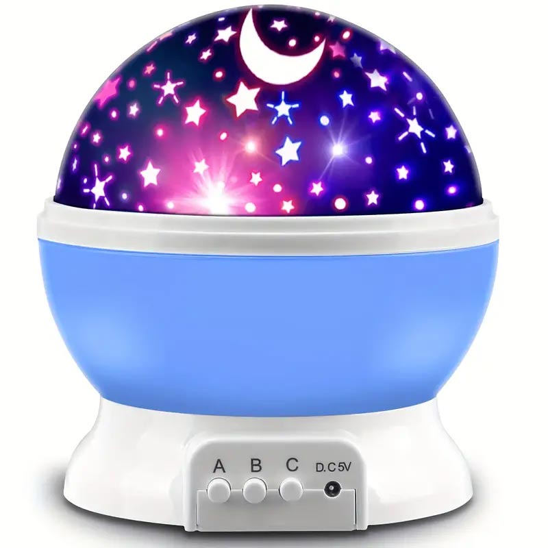 Proiettore di Luci e Stelle Atmosfera Galassie Colore Blu Luce Cameretta (1)