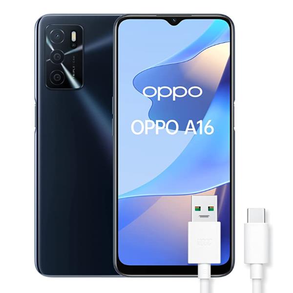 OPPO A16  3/32 CRYSTAL BLACK