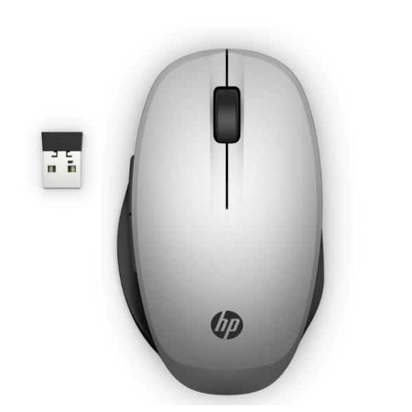 HP DUAL MODE SILVER MOUSE 300