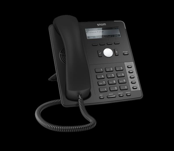 TELEFONO SNOM D715 W/O PS BLACK