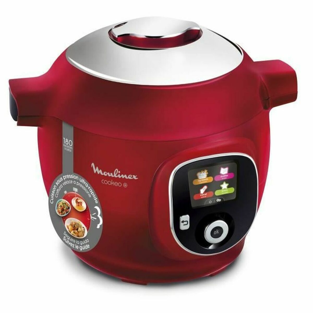 Robot da Cucina Moulinex COOKEO+ 6 L Rosso 6 L 6 persone 1600 W