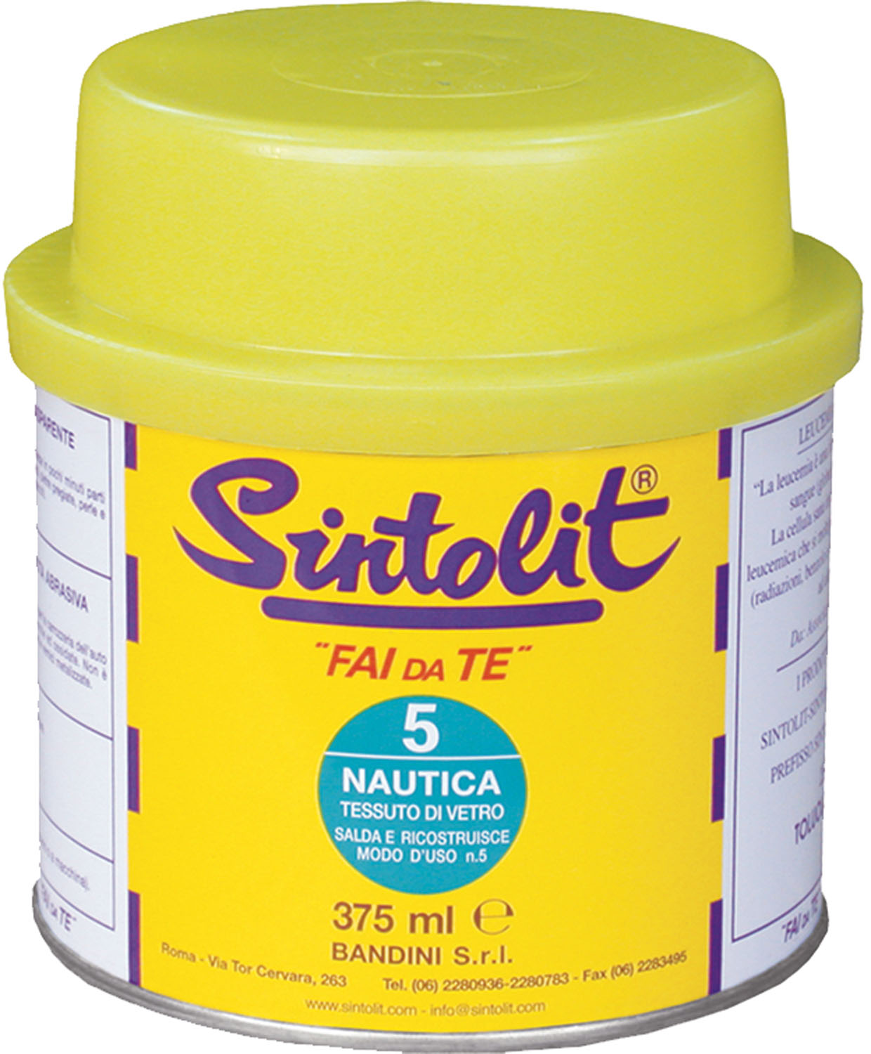 SINTOLIT STUCCO NAUTICA PER BARCA E AUTO KG.0,700 ML.375