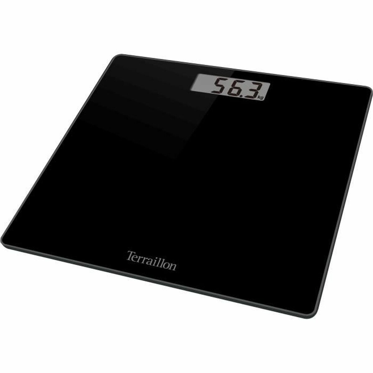 Bilancia Digitale da Bagno Terraillon Tsquare Nero 180 kg