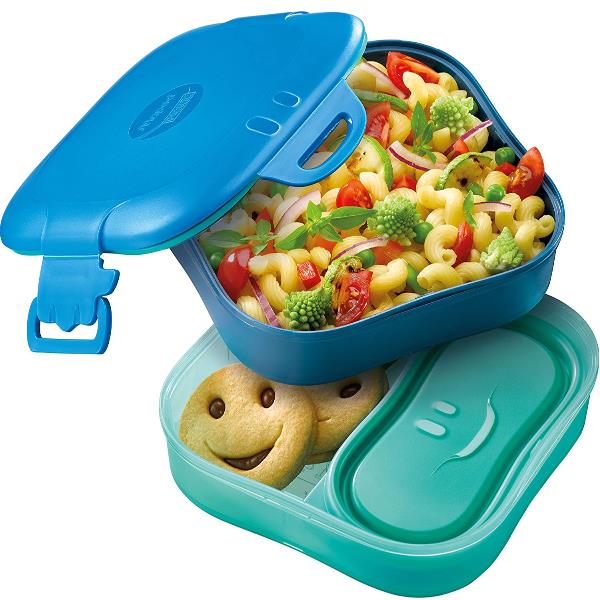 LUNCH BOX CONCEPT  3 IN 1  BLU