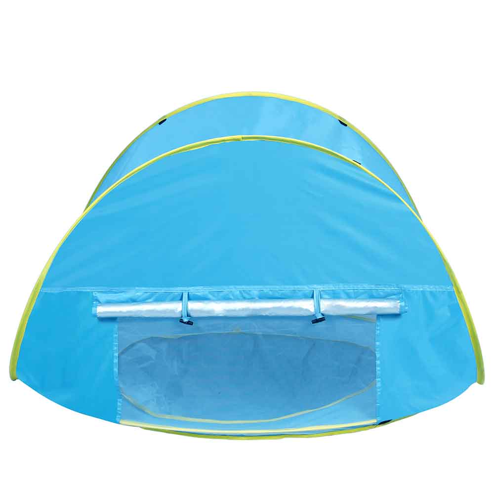 Tenda Gioco Parasole Bambini Spiaggia Mini Piscina Pieghevole Portatile Pop up