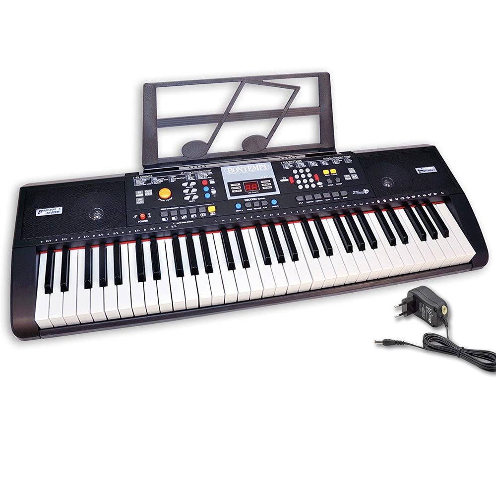 Tastiera Musicale Digitale Pianola 61 Tasti Passo Professionale Bontempi USB Mp3