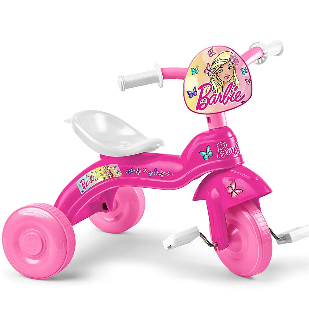 Triciclo di Barbie con Pedali Colore Rosa Grandi Giochi GG00590