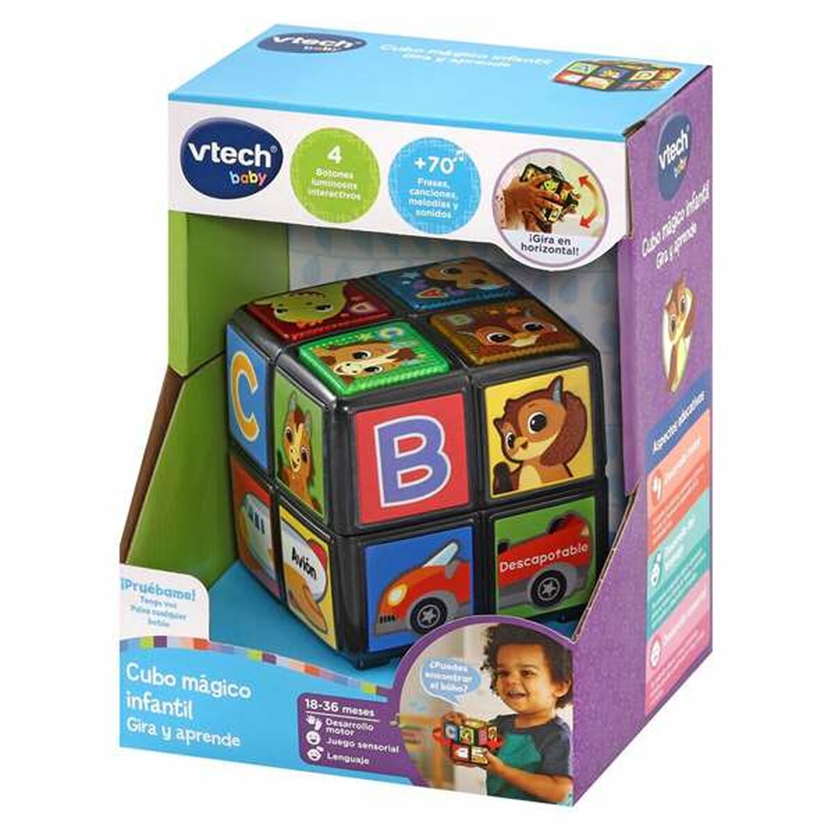 Cubo di Rubik Vtech 2 x 2 Per bambini 8 x 8 x 8 cm ES