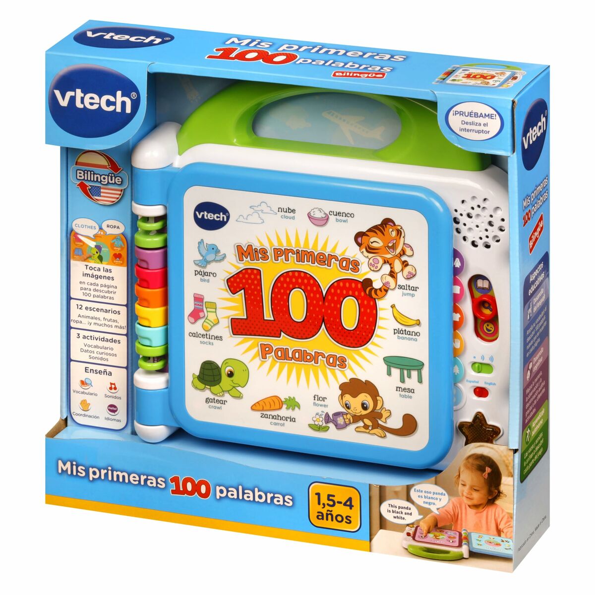Libro interattivo per bambini Vtech  Mis primeras 100 palabras