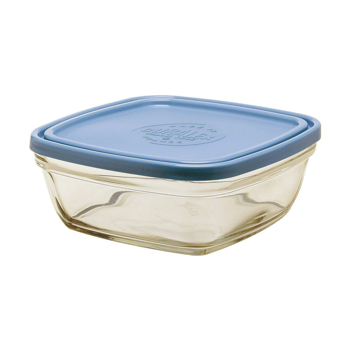 Porta pranzo Ermetico Duralex Freshbox Azzurro Quadrato (17 x 17 x 7 cm) (1,15 L)