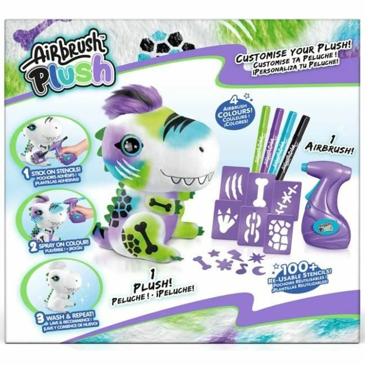 Gioco Fai-da-te Canal Toys Airbrush Plush Personalizzato